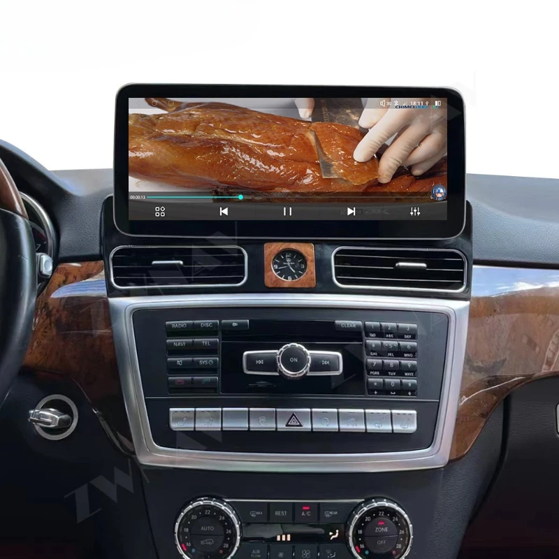 

For ML GL GLE GLS W166 X166 Car Navigation Touch Screen Wireless Carplay