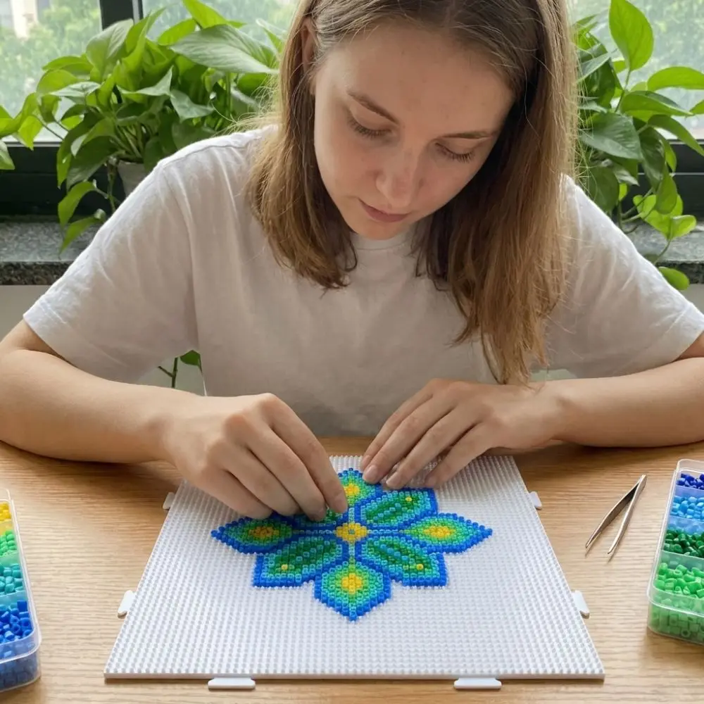 

Термостойкие квадратные основы для бусин Hama (78x78 пинов), 2.6 мм, для создания пазлов и поделок