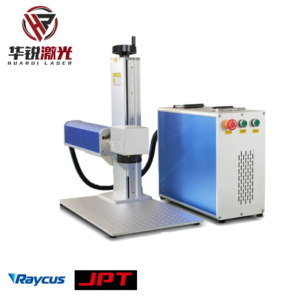 

50W Raycus Optical Fiber Laser Engraving Machine JPT Mopa 30W Metal Steel Jewelry Gold Engraver for Business Card Marking