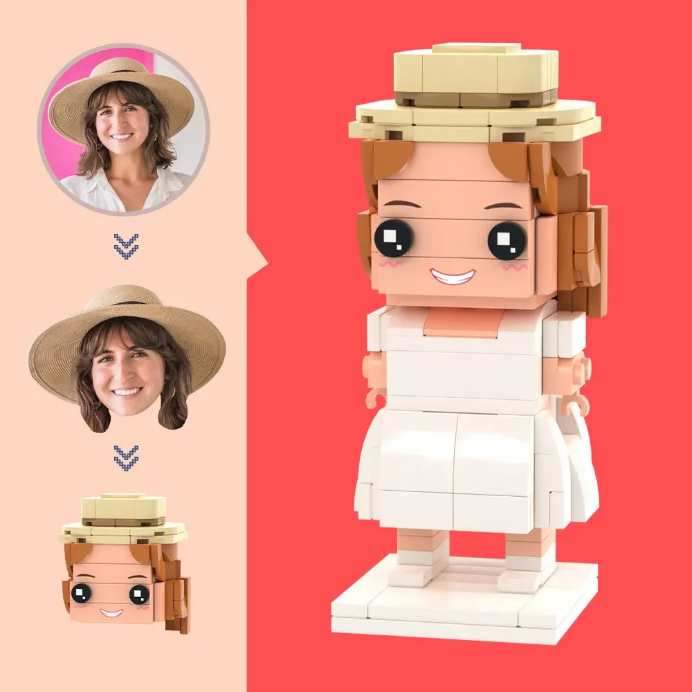 

Perfect Souvenir For Carnival And Holidays, Custom Photo Character Creation In Small Particle Style, Fashion Festival Keepsake