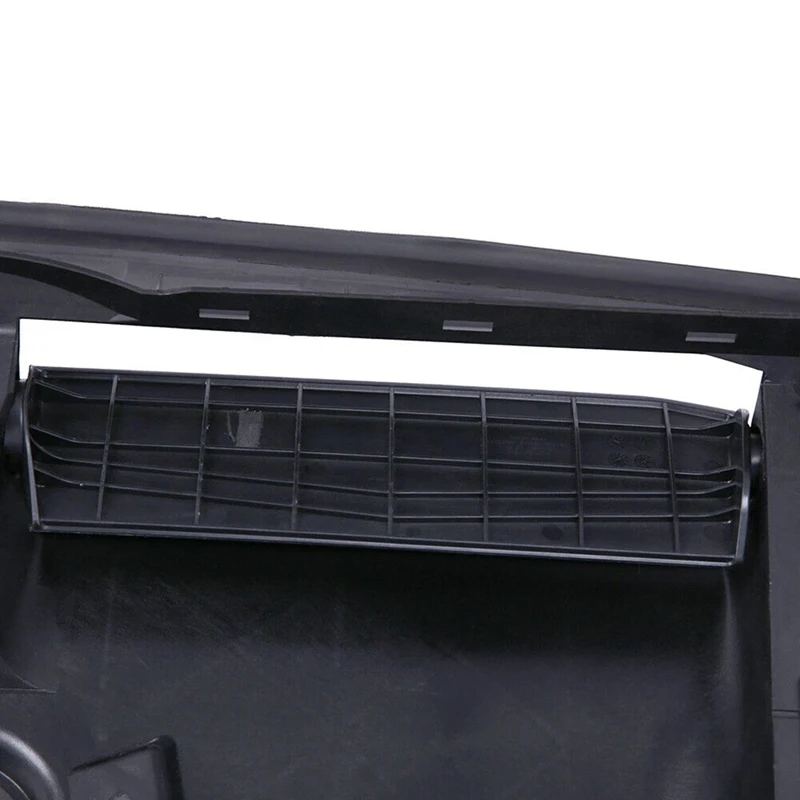 1 Piece Automobile Cooling Radiator Grille Air Collector Black Plastic For Tesla Model 3 2017-2021 155978700A 1559787-00-A