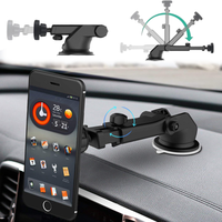 Universal Car Magnetic Phone Holder Suction Cup Dashboard Windscreen Mount Strong Magnet Bracket Stand for Xiaomi Huawei Iphone