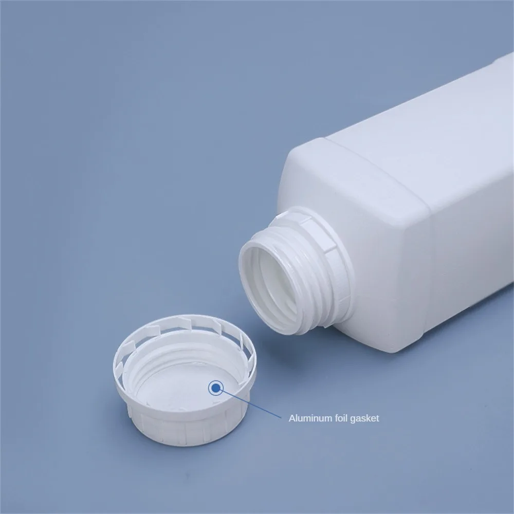 Narrow Mouth Storage Container Recyclable Corrosion Resistance 500/1000ml Plastic Home Organizer Empty Bottles Multi Purpose