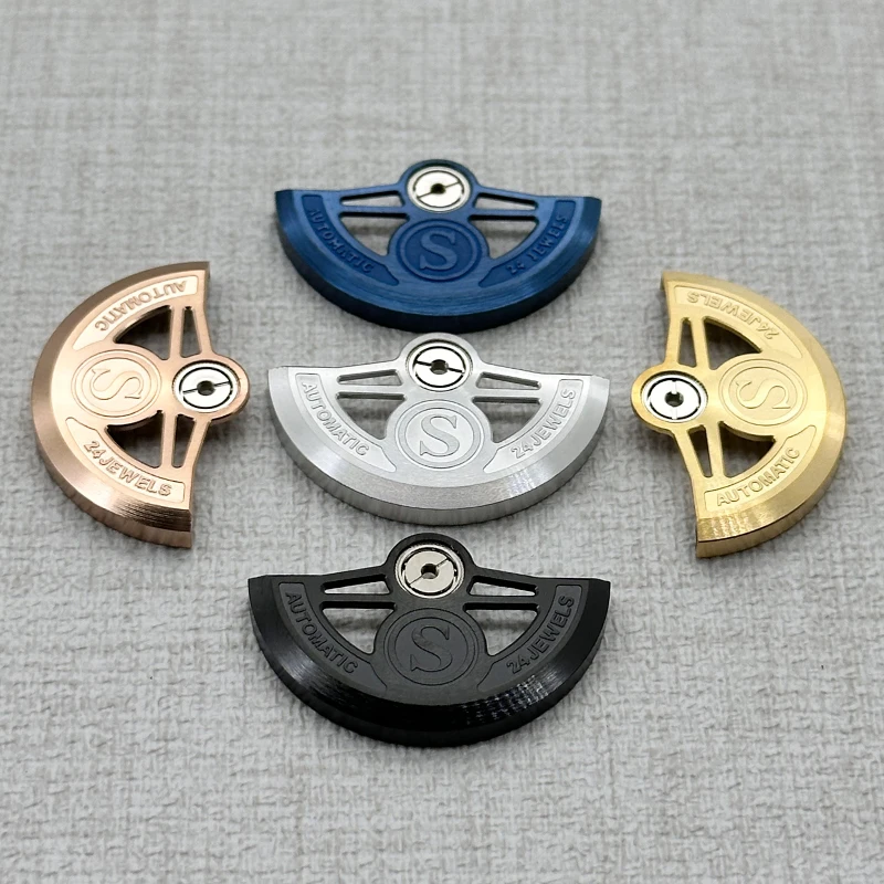 NH36 NH35 Rotor Automatic Hammer Balance Wheel Suitable for NH35 Series  NH36  NH34  NH38  NH39  NH70 4R and 6R Movement Rotor - view 2