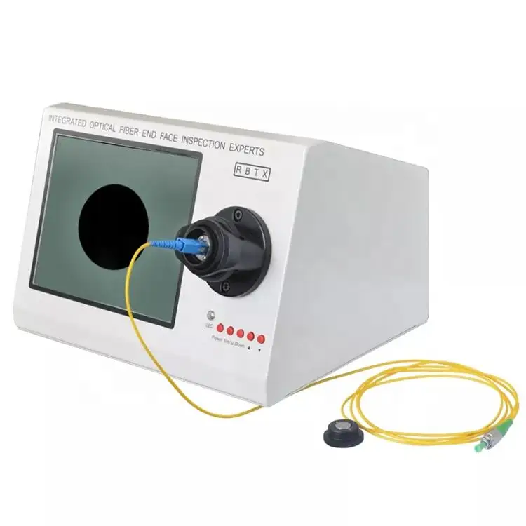 

Easy Operation High Definition Optical Fiber Endface Inspector Useful Endface Fiber Optic Connector Inspection Microscope