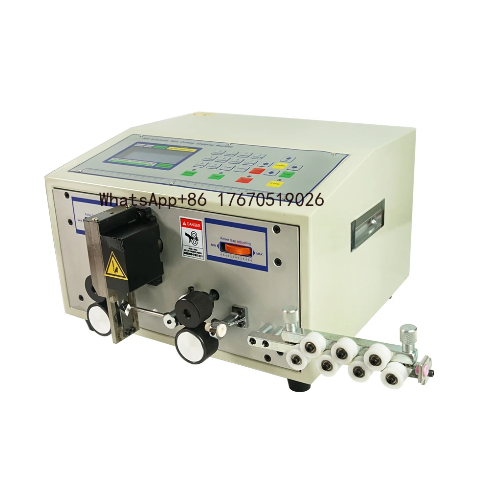 SWT508C 2.5mm Computer Wire Stripper Peeling Machine for Cable Manufacturing Equipment Cable Cutting and Stripping