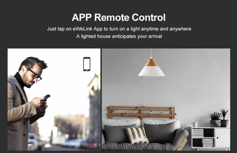 SONOFF T0/T1/T2/T3 UK Wifi/ 433mhz RF Smart Wall Touch Switch 1/2/3 Gang Remote Control Wifi Light Switches For Smart Home