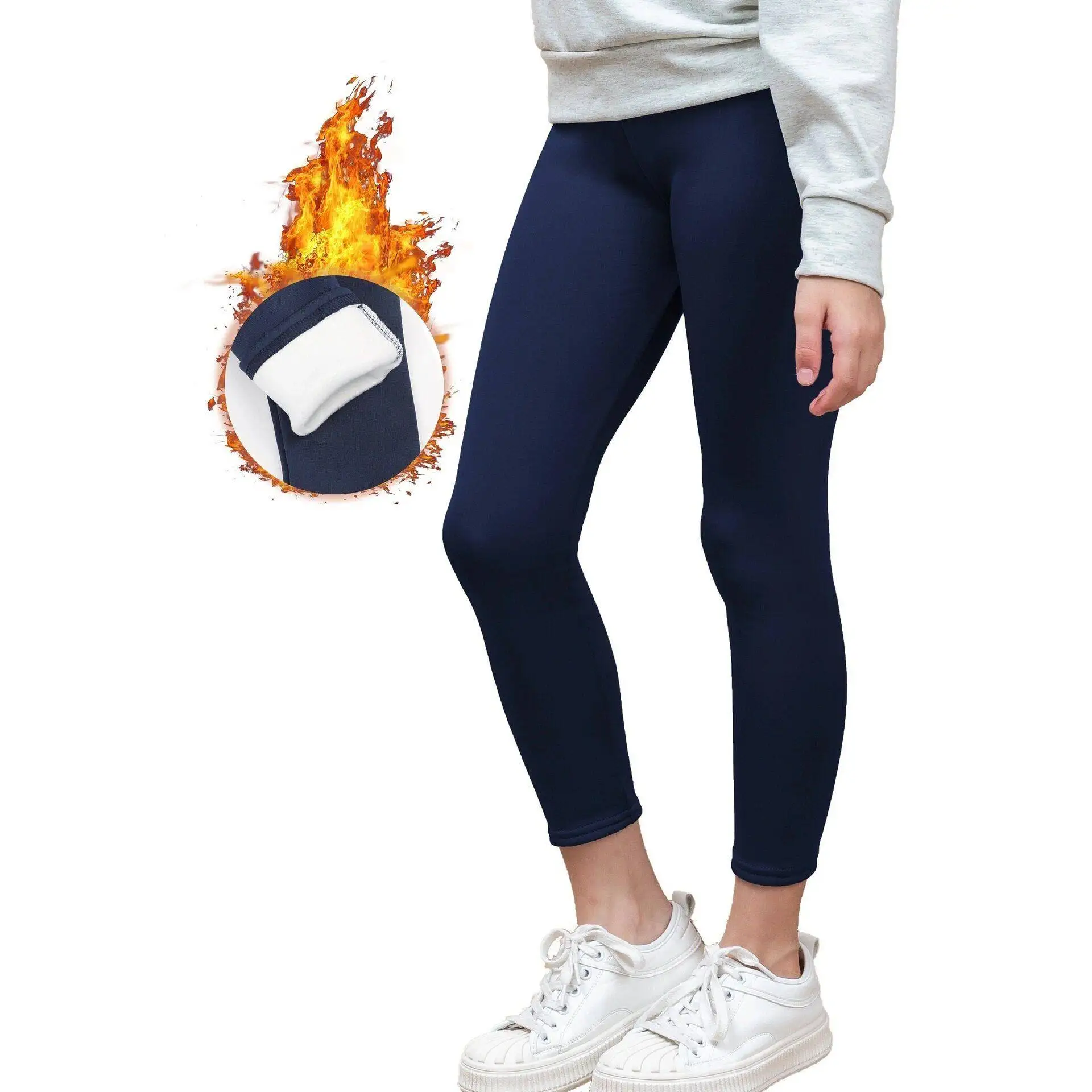 Silk Summer Ice Silk Leggings Elastic Women's Base Layer Pants Comfortable Breathable Stretchy Trousers for All Seasons