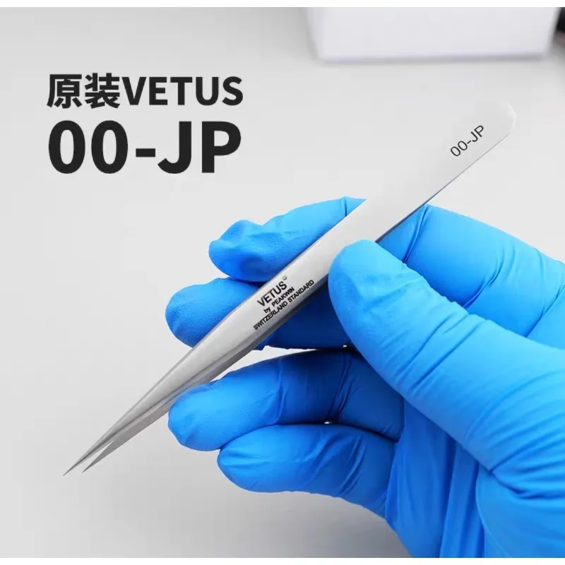 Высококачественные пинцеты серии VETUS JP 5SA-JP премиум-класса, специальные антимагнитные кислотостойкие часы из нержавеющей стали, инструменты для ремонта мобильных устройств Высококачественные пинцеты серии VETUS JP 5SA-JP премиум-класса, специальные антимагнитные кислотостойкие часы из нержавеющей стали, инструменты для ремонта мобильных устройств