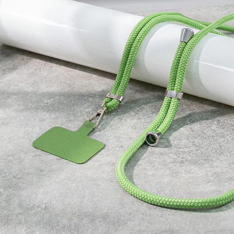 Universal Adjustable Phone Lanyard Anti-lost Lanyard Strap Detachable Colorful Neck Cord Phone Safety Tether Keychain Chain Rope