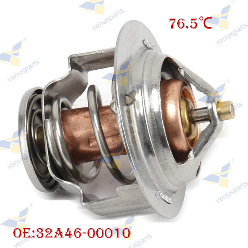 S4S S6S Thermostat Fit For Mitsubishi Engine New 32A4600010 76.5℃ 32A46-00010