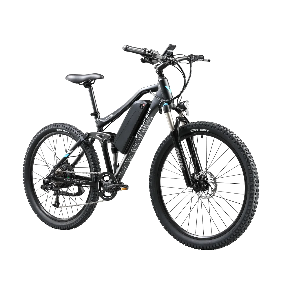 

US Stock 27.5inch Electric Mountain Bicycle Electric Bike for Adults Peak 750W 48V 14Ah Removable Battery Ebike E-MTB 9 Speed