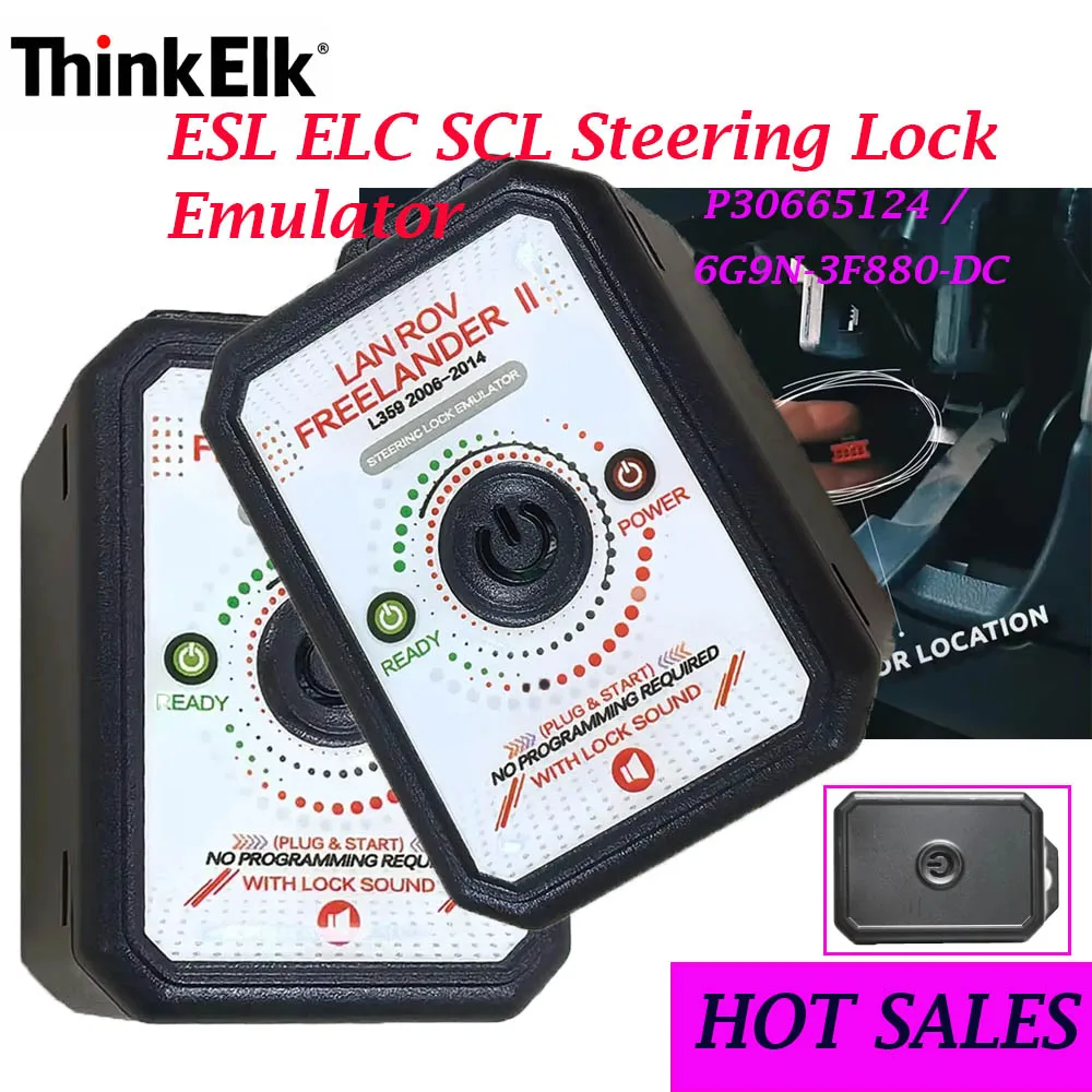 Plug and Play ESL ELC SCL Steering Lock Emulator for Discovery 4-5 / Evoque / Vogue / Sport Models for LAND-ROVER 2010 - 2020