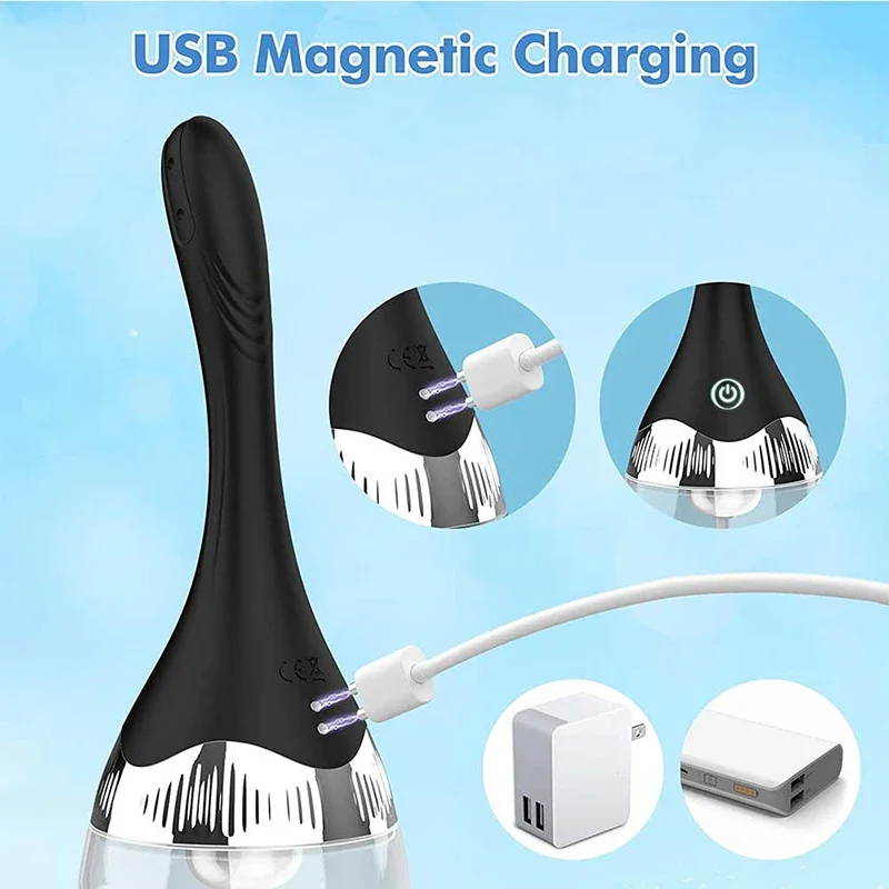 Electric Automatic Bidet Enema Bulb with 3 Speeds Silicone Enema Anal Douche Cleaner for Men Women Colon Cleansing Bidet Sprayer