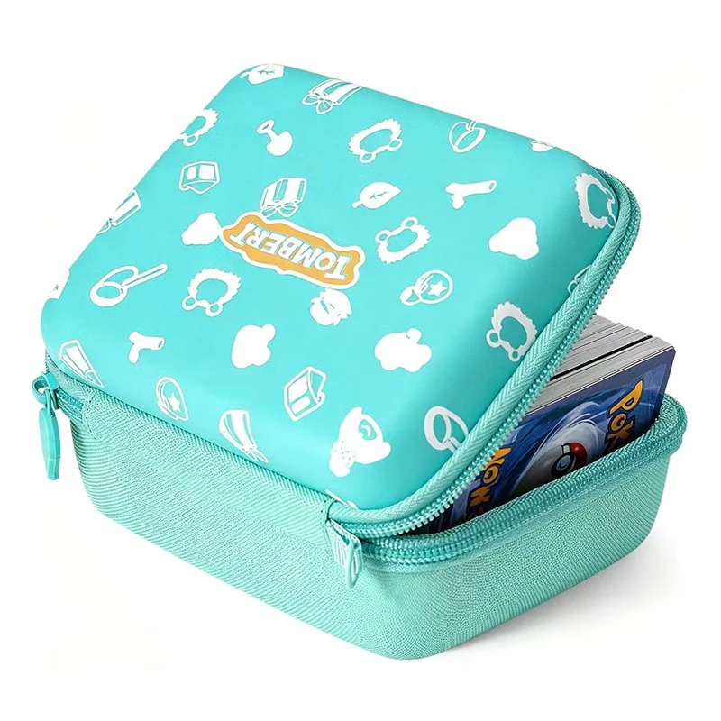 Trading Card Storage Box, Holds 400+ Card Deck Box for Baseball Cards/For Toploaders/for Graded Card/For MTG/For Magnetic view 4