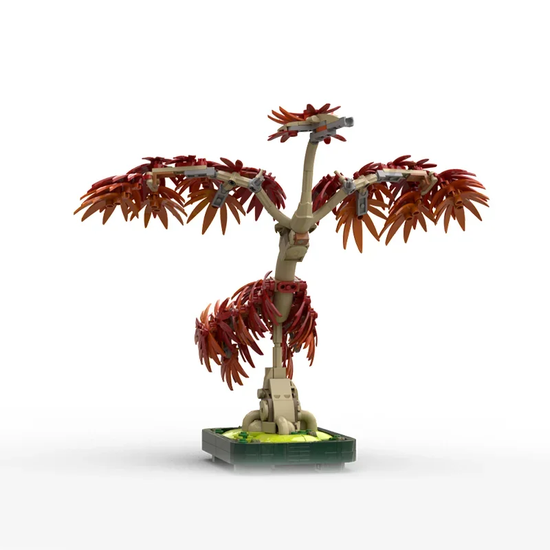 409pcs MOC Japanese Maple Phoenix Botanicals Model Building Blocks Architecture Creative DIY Idea Toys Festival Gifts Education