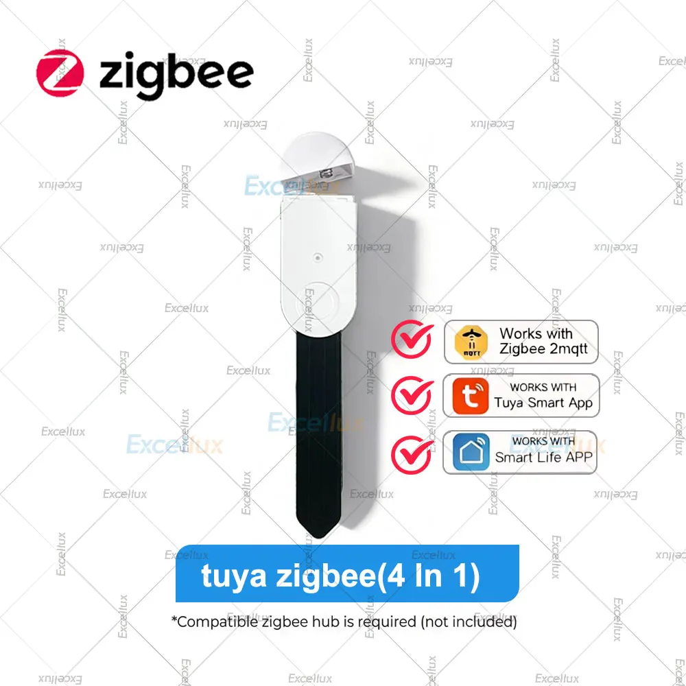 Zigbee 3.0 Smart Soil Moisture Sensor:Moisture/Temp/Humidity Meter/Light/Fertility Monitor,For Tuya/Smart Life/Z2M,Need Gateway image 3