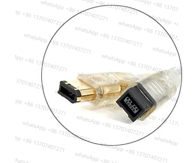 Cable IEEE 1394 1394B 6p-9p 6 pines a 9P 800 a 400 Tarjeta de adquisición Firewire Línea de fecha 1,5 m 3m 5m