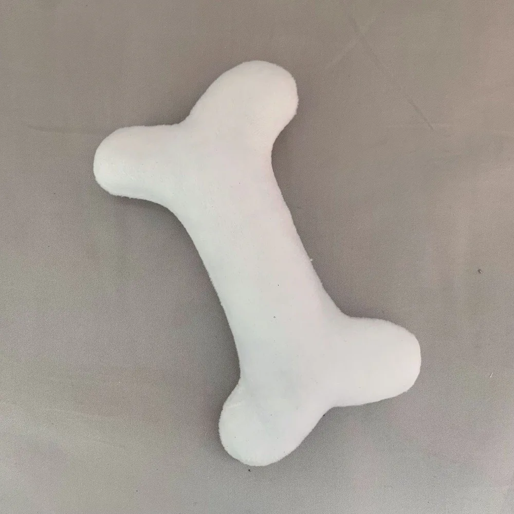 Creative Beige Bone Pillow Simulation 20/40 cm Bone Dog Training Tools for Dogs
