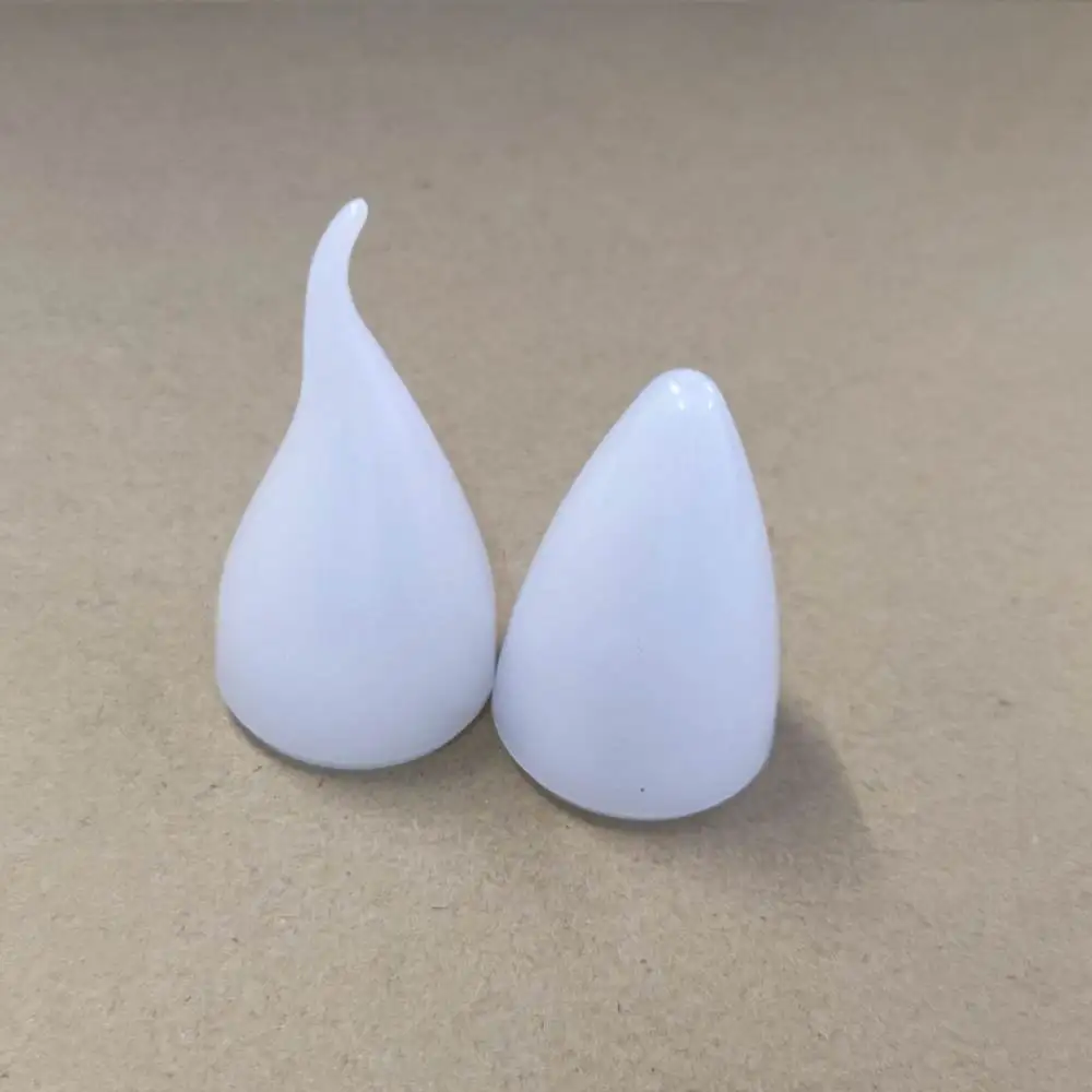 Milky PC Diffuser Lampshade Replacement For LED Bulb Vanity Mirror Lamp Light Fixture Durable Plastic Accessory