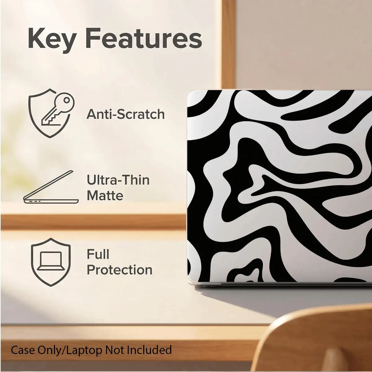 Case for MacBook,compatible with 13 Neo/13.3 Air/13.3 Pro/13.6Air/14.2 Pro/15Air/16.17Pro