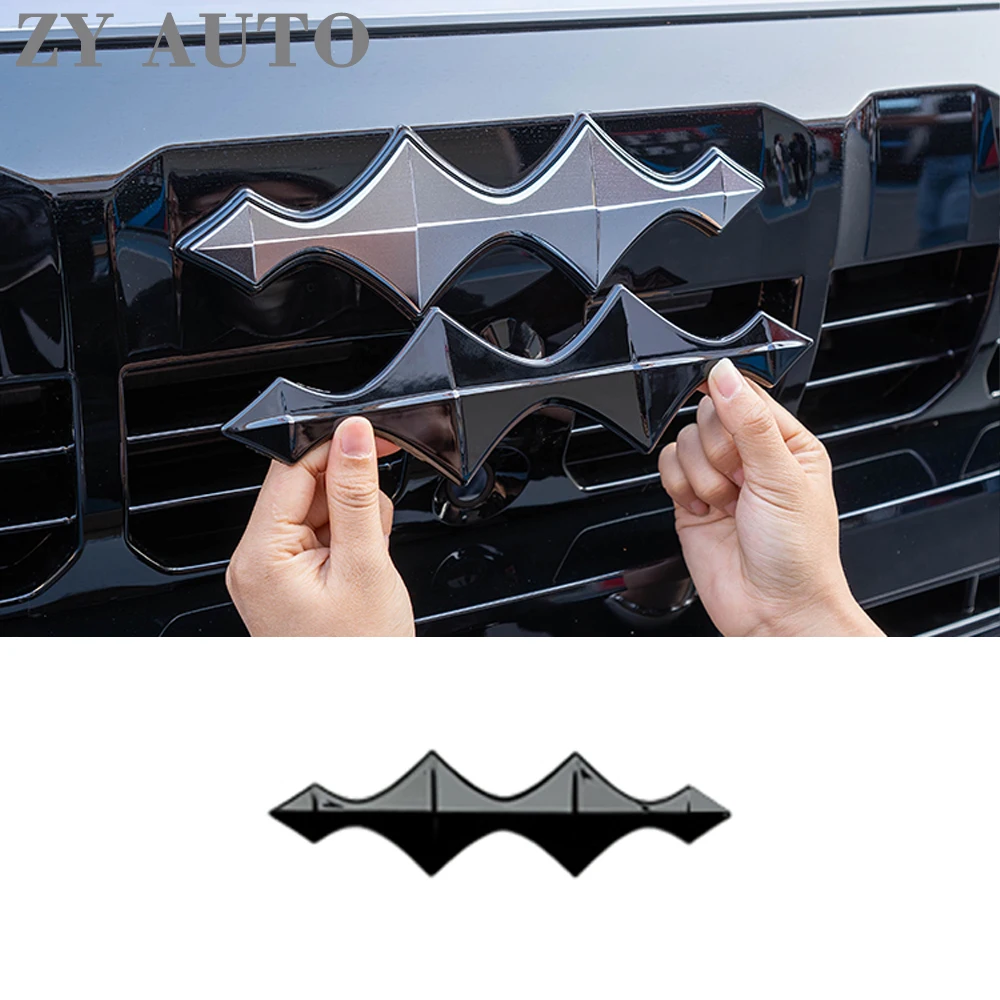 Applicable Equation Panther 8 Black Warrior car label decorative stickers car head rear blackened label car wheel hub label