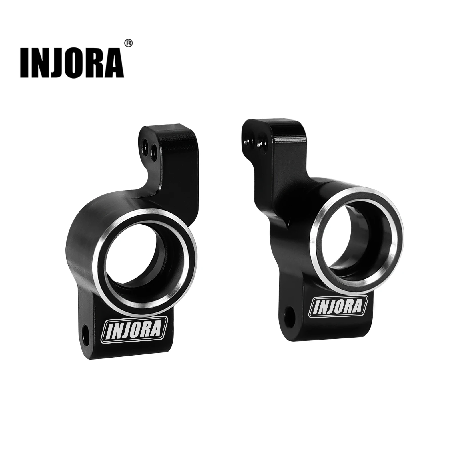 INJORA Aluminum Rear Hubs for 1/24 Buggy Losi Micro-B