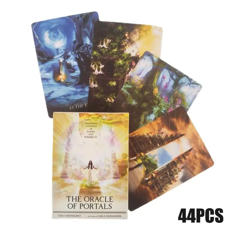 Оракл Of Portals Tarot 44 карты, судьба, гадания, Таро-терки для начинающих, игры для вещей, знаменитые рандомные настольные игры