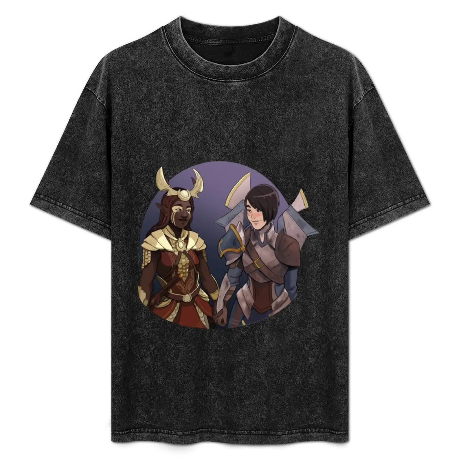 

Amaya and Janai T-Shirt Big Size Short Sleeve Tee for Men