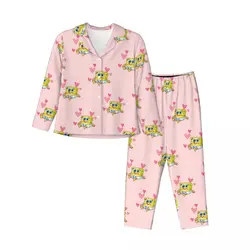 SpongeBob SquarePants Women Pajamas 2 Pieces Set Loungewear pyjama pour femme