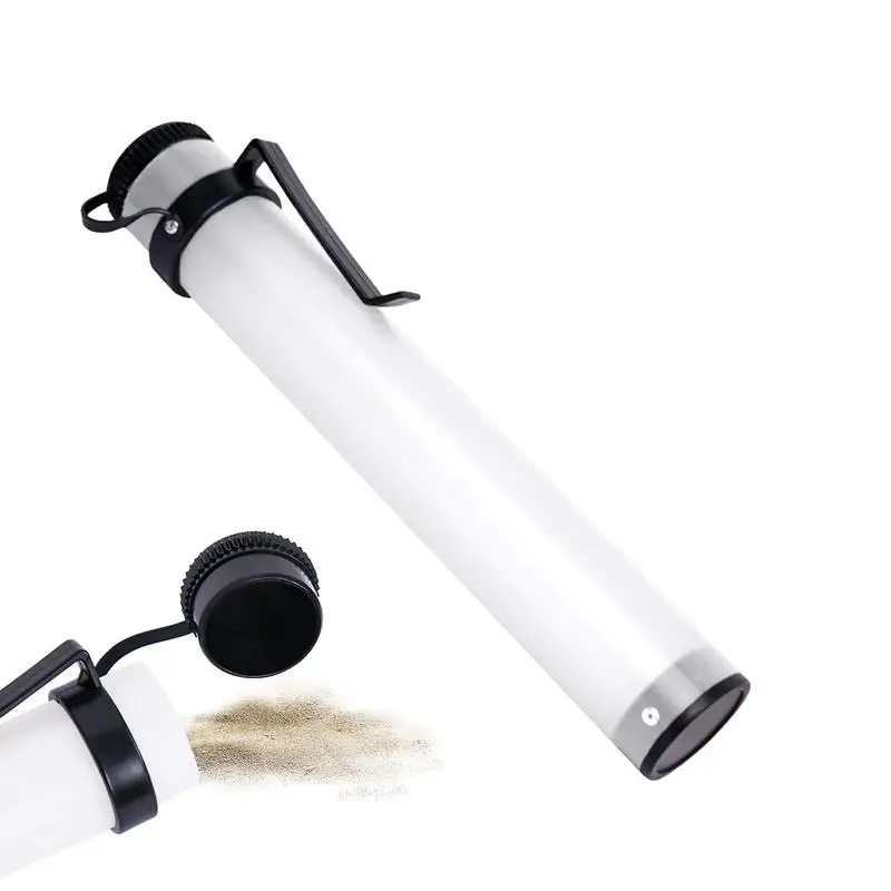 

Golf sand bottle Golf Cart Sand Bottle With Holder Portable Sand Tube With Lid Push Cart Accessories Lightweight PP Golf Parts