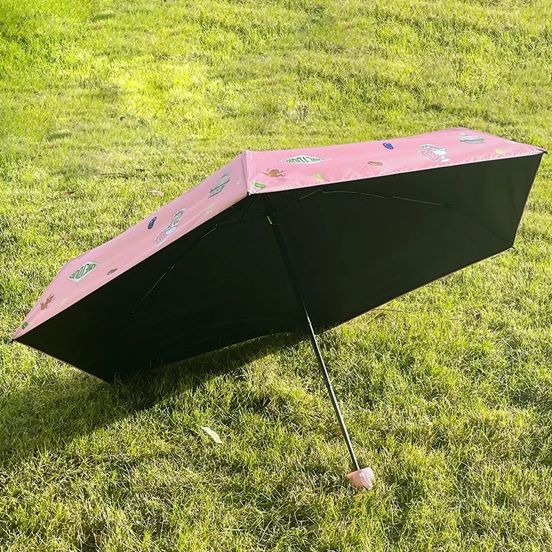 New Harries Honey Dukes Folding Umbrella Movie Peripheral Anime Sunscreen Umbrella with Umbrella Box Pink Pottered Fans Gifts