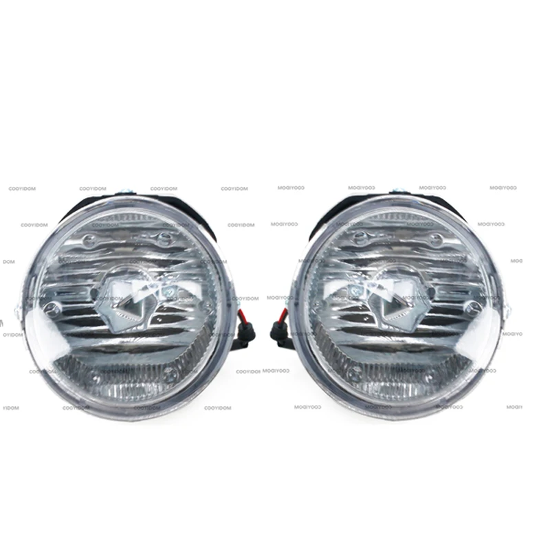 X-CAR Car Left Right Fog Light Car Lights Frame Cover For Nissan Paladin D22 2004 2005 2006-2015 Chrome Front Bumper Fog Lamp