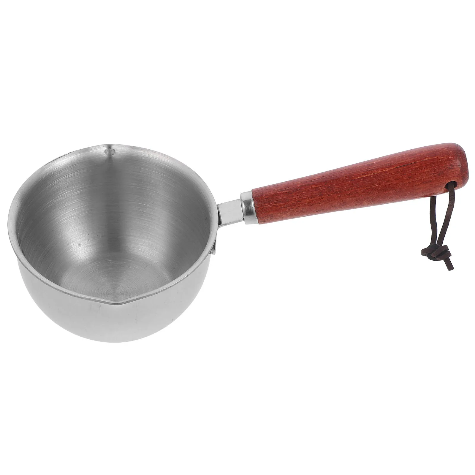 

Stainless Steel Sauce Pan Butter Melting Pot Small Sauce Pan 150ml Pour Spout Milk Boiler Non Stick Cooking Pot