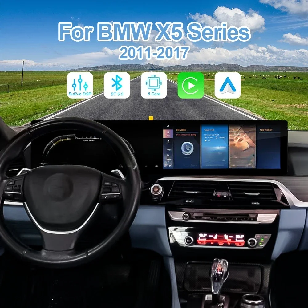 

Подходит для BMW 5-й серии, новый эксклюзивный Dalian Screen 11-17, приборная навигация, двойной экран, система Android Linux