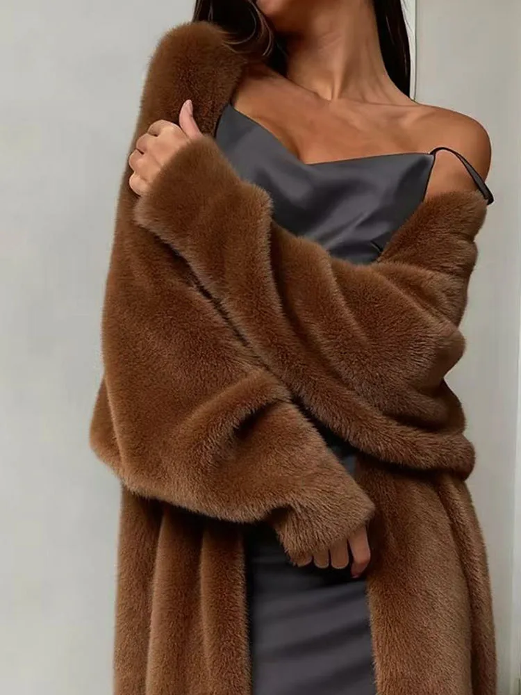 

Повседневный свободный прямой свитер, пальто, осень-зима, простой однотонный женский кардиган, модный плюшевый удобный свитер с v-образным вырезом