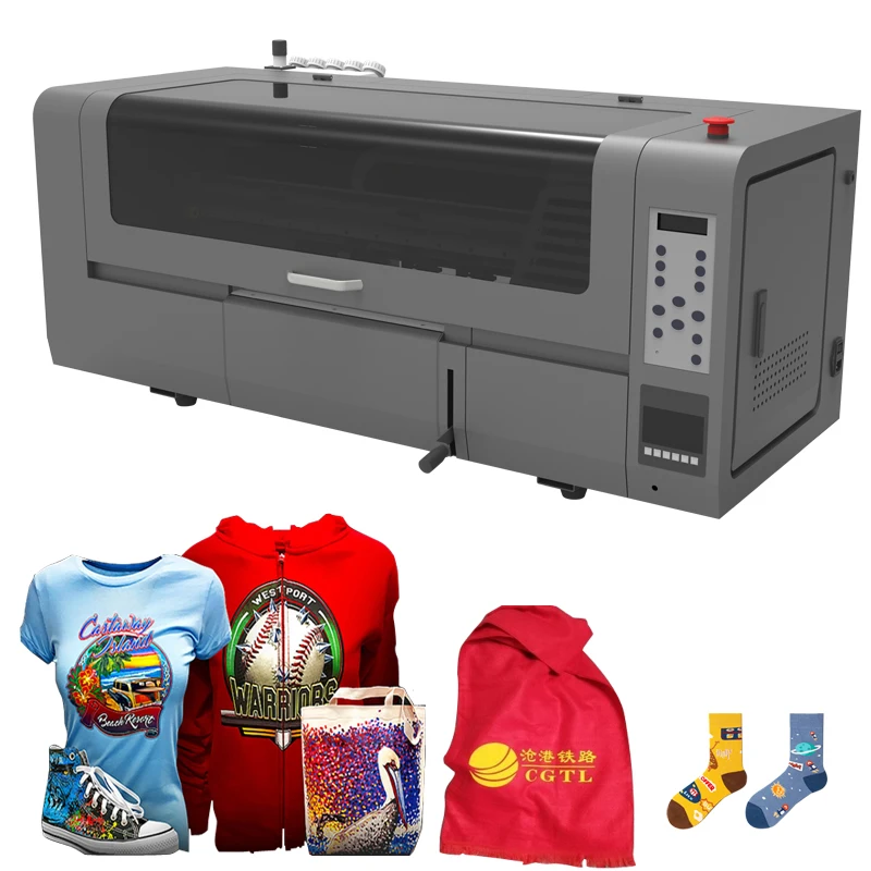 

DTF Printer Machine A3 XP600 Printhead DTF Directly Transfer Film Printer For Clothes Textile T-shirt Print DTF Transfer Printer