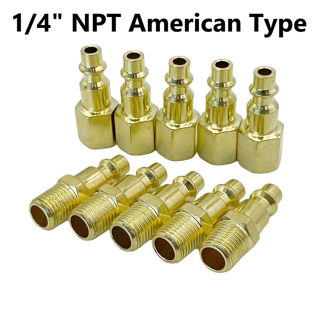 5 Pcs 1/4" Npt Air …