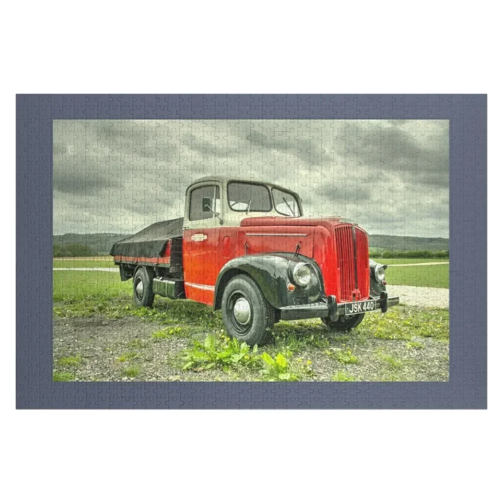 

Morris Commercial Pickup Jigsaw Puzzle Custom Gifts Custom Jigsaw Wood Animals Custom With Photo Puzzle