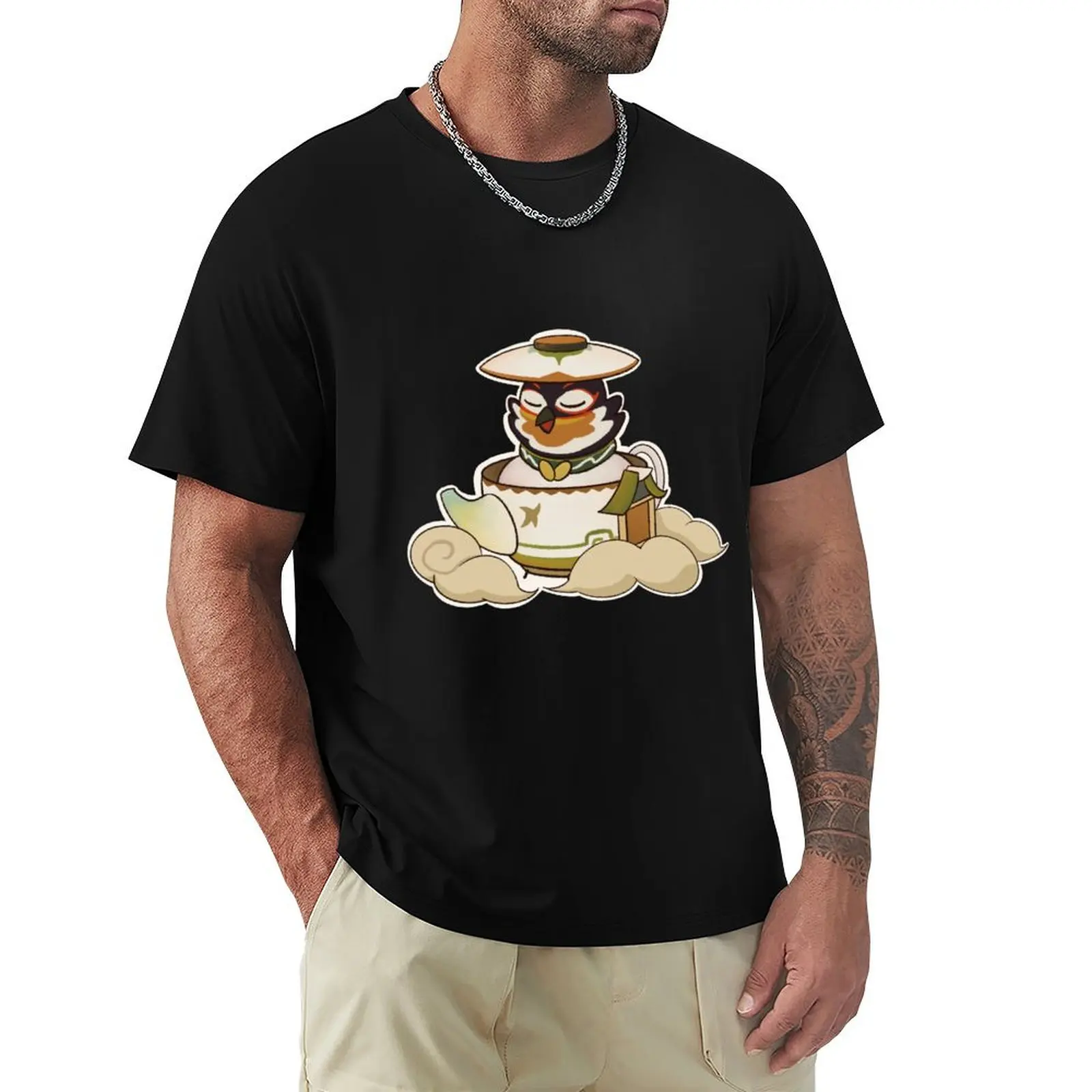 Chubby Teapot T-Shirt men t shirt cotton 100% T-Shirt