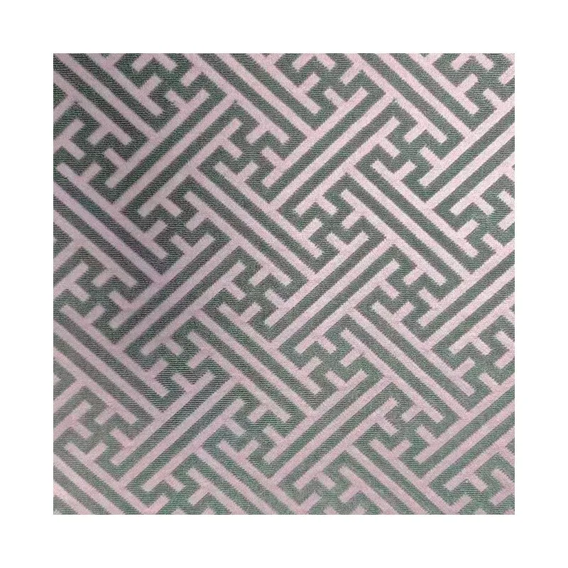 Chinese-style relief Zhangzhou velvet fabric three-dimensional jacquard arrangement pattern evening dress