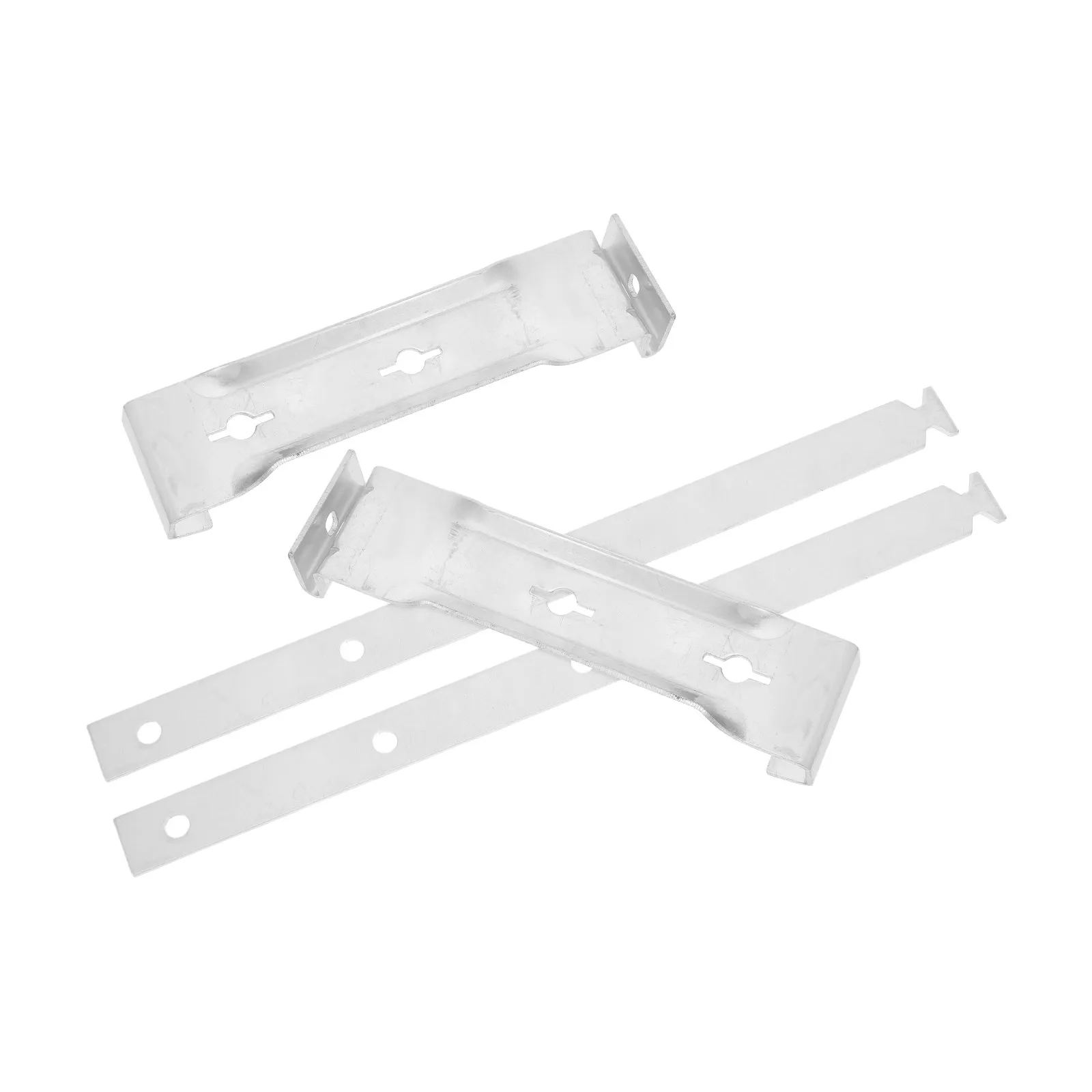 

2 шт. алюминиевых кронштейнов для крепления водосточных желобов, быстромонтируемые крюки-ремни для обслуживания и ремонта наклонных и плоских крыш