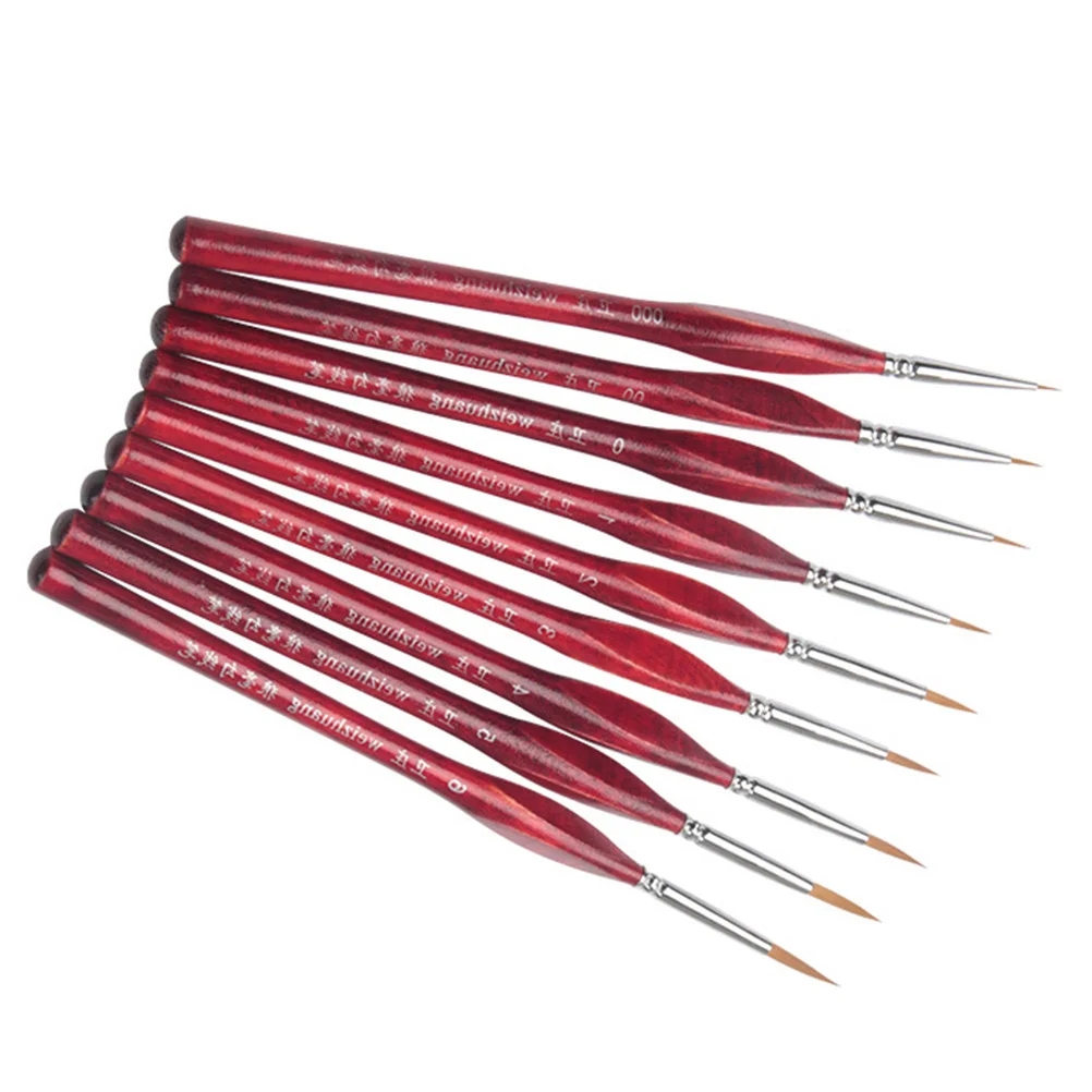 

7 шт., набор ручек для рисования эскизов, ручки с тонкими линиями, деревянная ручка для рисования, письма, картографирования, рисования, художественные ручки с тонкими линиями