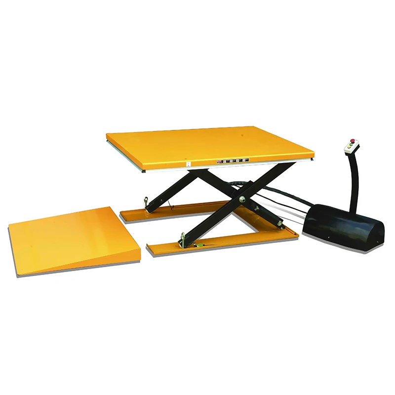 

Customize Super Low Lift Table Movable Stainless Steel With Ramp