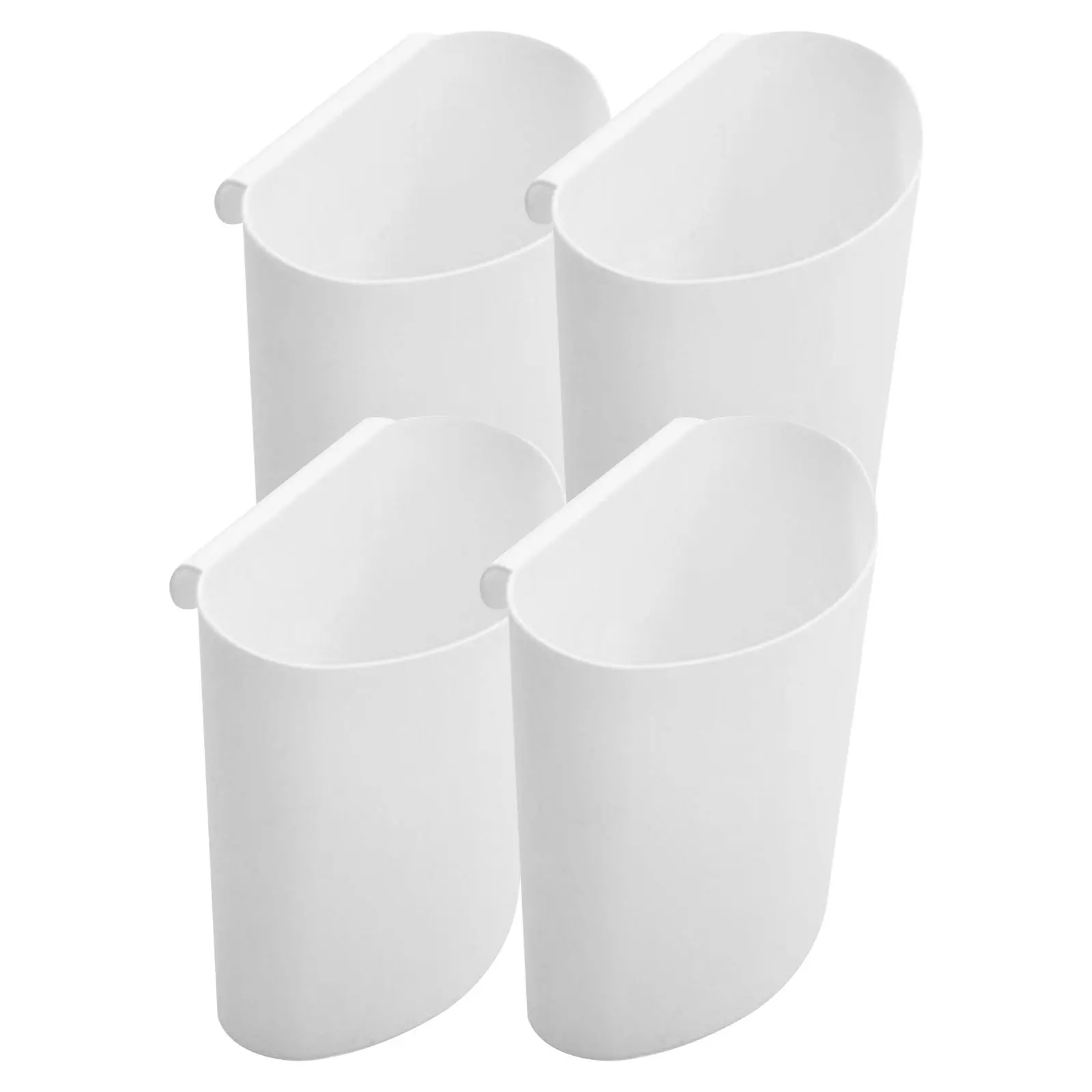 

4Pcs Small Hanging Basket for Cart Efficient Storage Solution Strong Build Hanging Bucket for Rolling Trolley Sundries