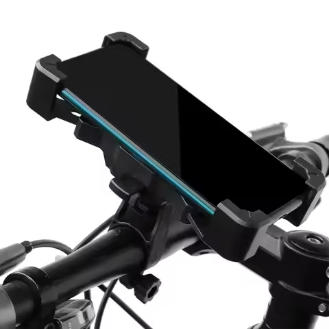 Hot 360&deg;Rotatable Electric Bicycle Phone Holder for iPhone Xiaomi Riding MTB Bike Moto Motorcycle Stand Bracket Non-slip Cycling