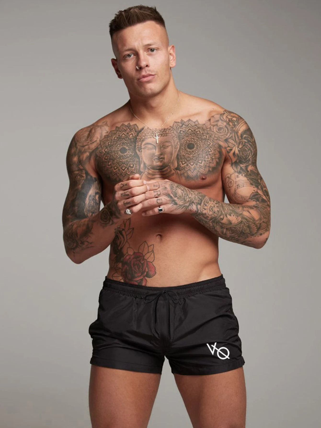 

Men's sports running shorts, fitness training sports pants