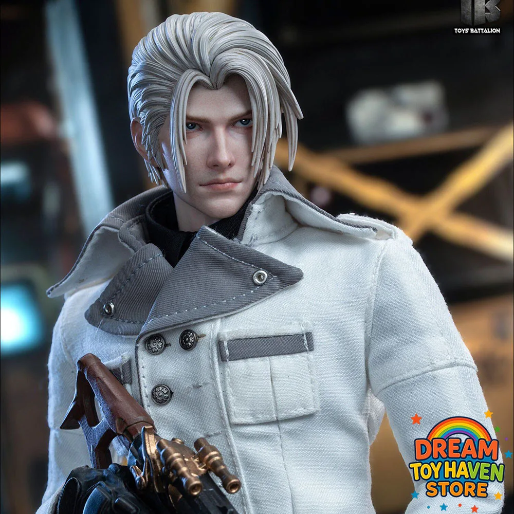 

Игровая фигурка TOYS BATTALION 1:6 TB028: Солдат с подвижными глазами и головой, белые волосы, модель Президента, 12 дюймов