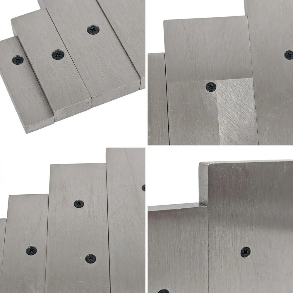 Alloy Steel For Parallel Set 6PCS Adjustable for Layout Inspection 3/8 inch up to 2-1/4 inch Range Slot and Hole Gauge