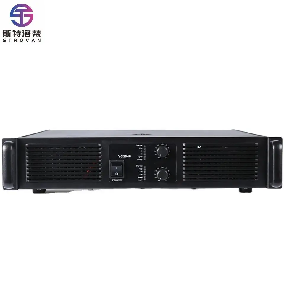 

Professional YC5040 400W*2 Audio Power Amplifier for Conference Stage Performance Theater